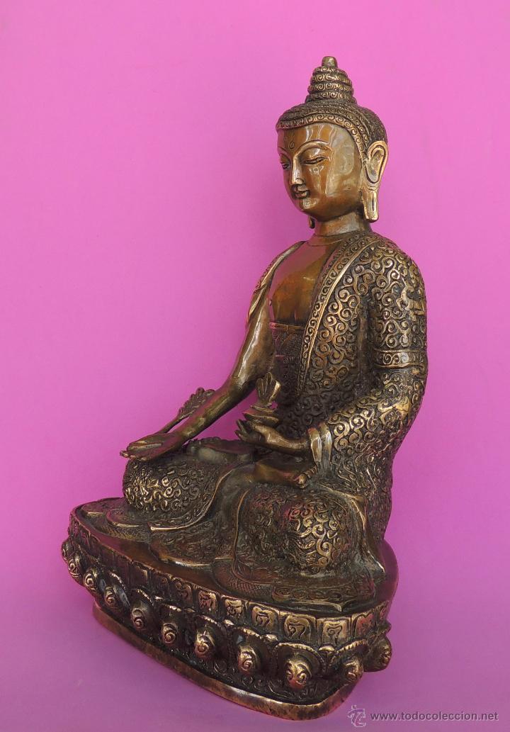 Arte: Buda chino tibetano n&ordm; 725 - Foto 5