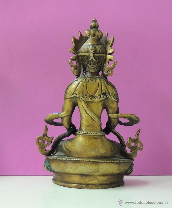 Arte: Diosa Tara policromada n&ordm; 739 - Foto 3