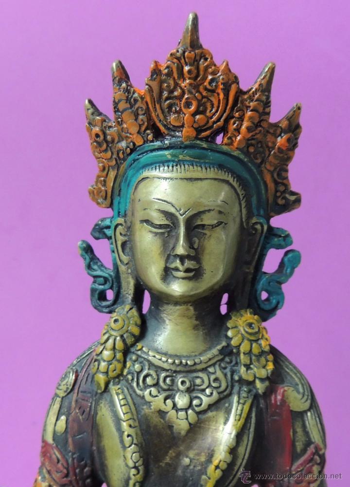Arte: Diosa Tara policromada n&ordm; 739 - Foto 5
