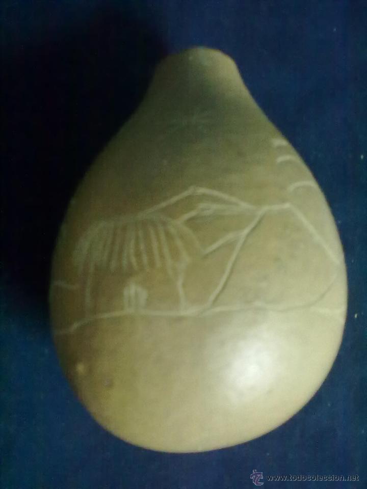 Arte: CALABAZA TALLADA A MANO - Foto 2