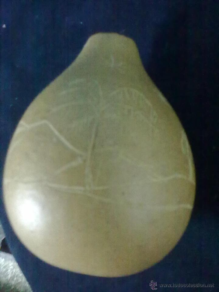 Arte: CALABAZA TALLADA A MANO - Foto 3