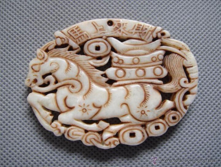 Arte: Colgante de jade n&ordm; 758 - Foto 1