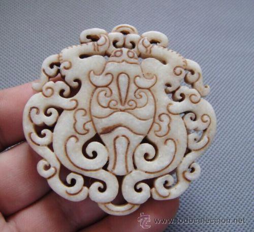 Arte: Colgante de jade n&ordm; 764 - Foto 1