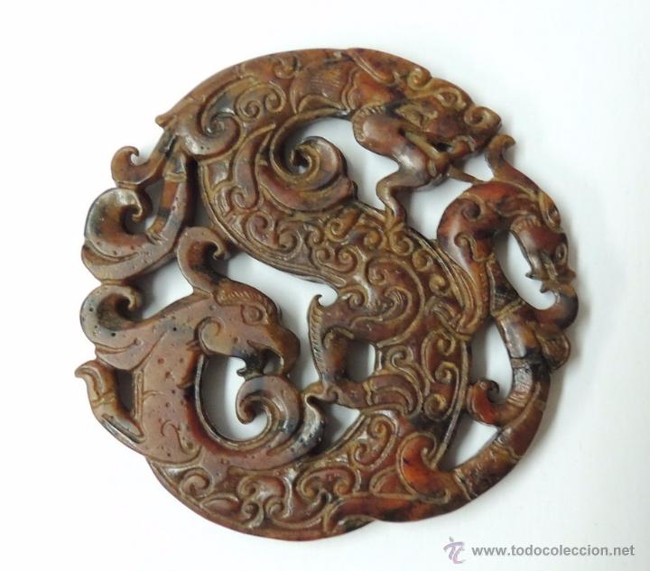 Arte: Colgante de jade n&ordm; 766 - Foto 1