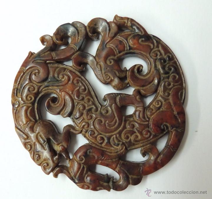 Arte: Colgante de jade n&ordm; 766 - Foto 2