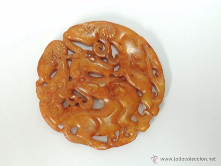 Arte: Colgante de jade n&ordm; 777 - Foto 2