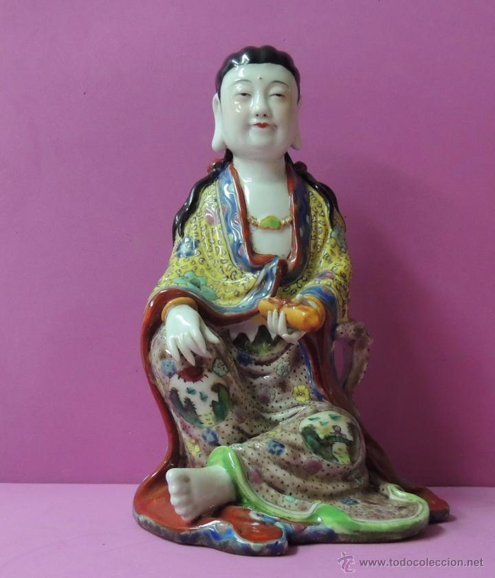 Arte: Buda de porcelana n&ordm; 1141 - Foto 1