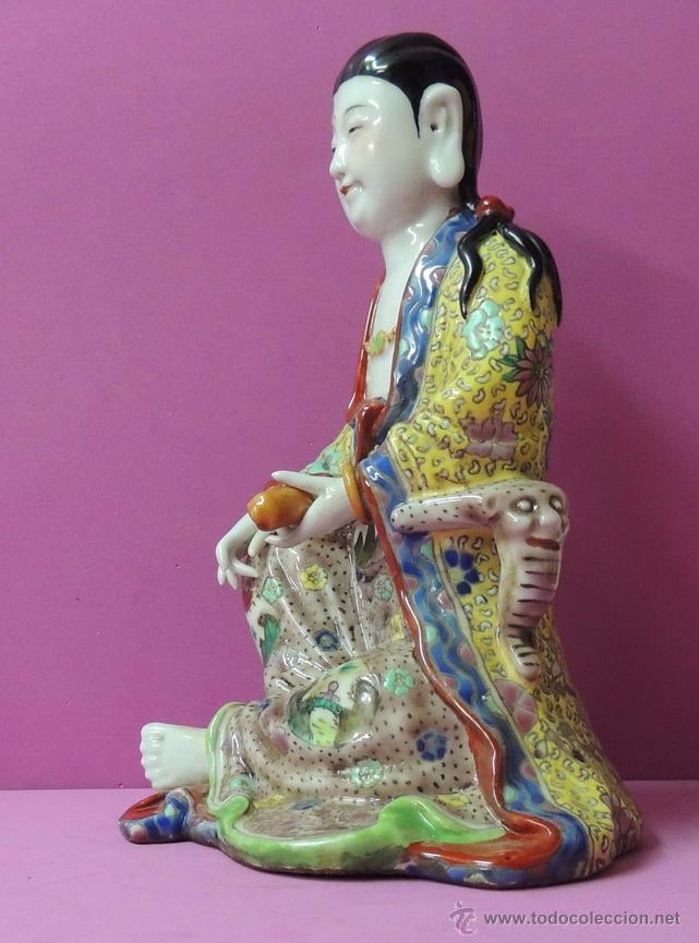 Arte: Buda de porcelana n&ordm; 1141 - Foto 2