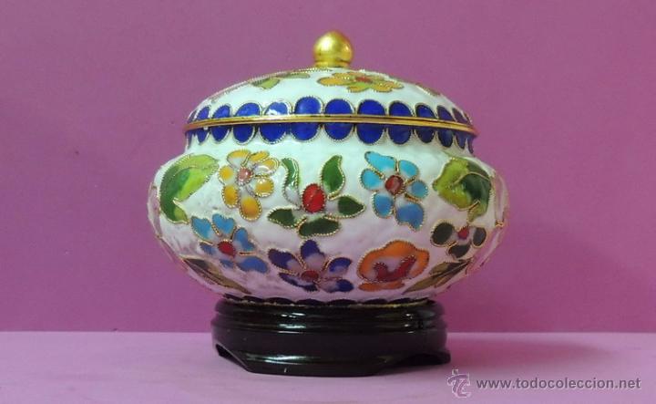 Arte: Caja de cloisonne n&ordm; 832 - Foto 2