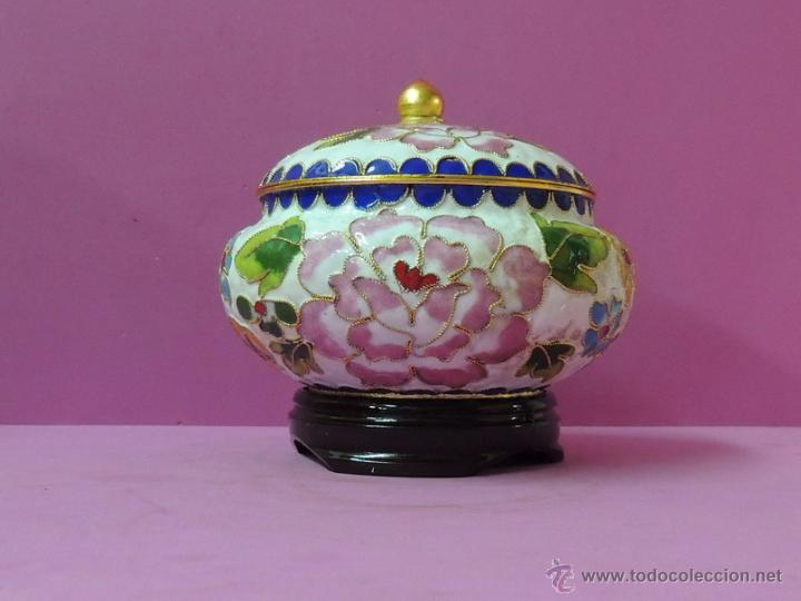 Arte: Caja de cloisonne n&ordm; 832 - Foto 3