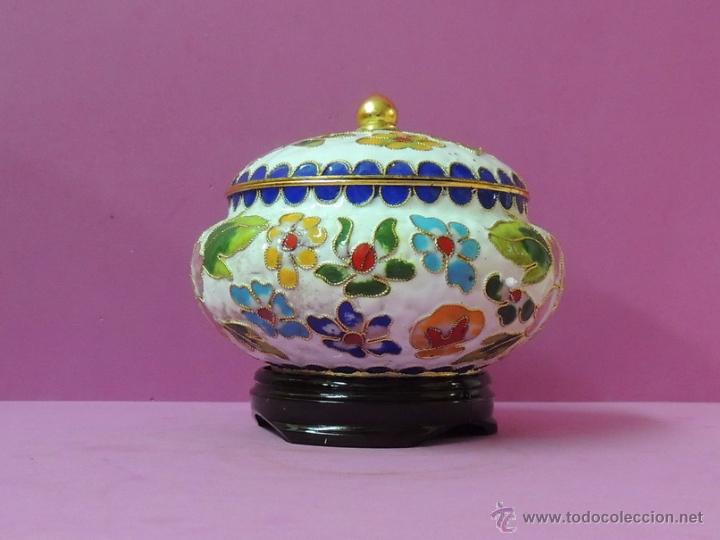 Arte: Caja de cloisonne n&ordm; 832 - Foto 4
