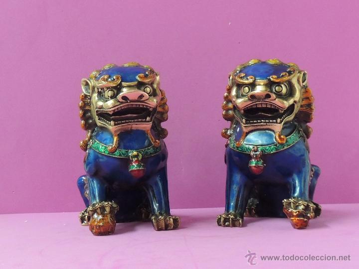 Arte: Leones chinos n&ordm; 1118 - Foto 1