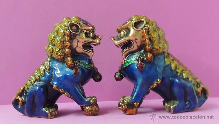 Arte: Leones chinos n&ordm; 1118 - Foto 2