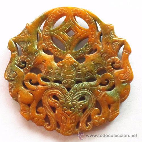 Arte: Colgante de jade n&ordm; 995 - Foto 1