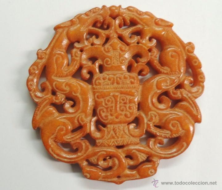 Arte: Colgante de jade n&ordm; 951 - Foto 2