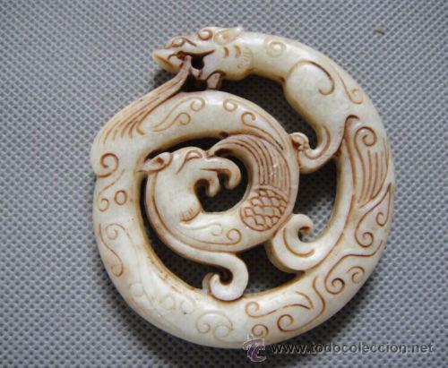 Arte: Colgante de jade n&ordm; 942 - Foto 1