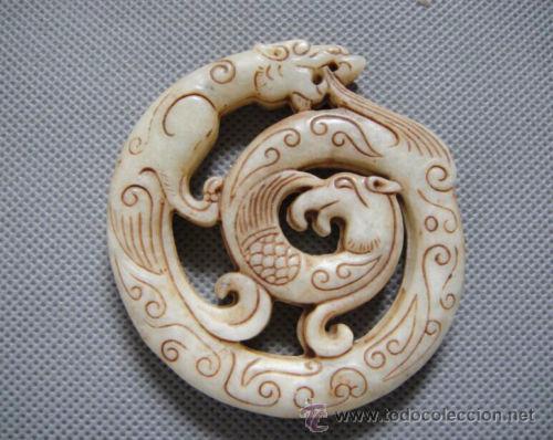 Arte: Colgante de jade n&ordm; 942 - Foto 2