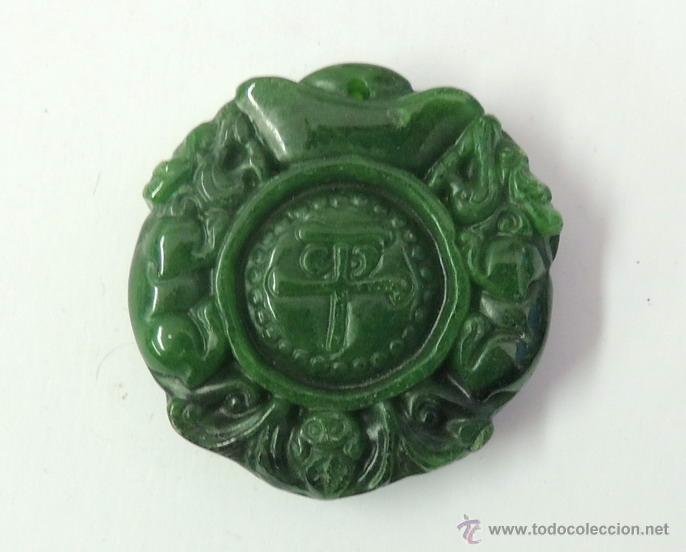 Arte: Colgante de jade n&ordm; 991 - Foto 2
