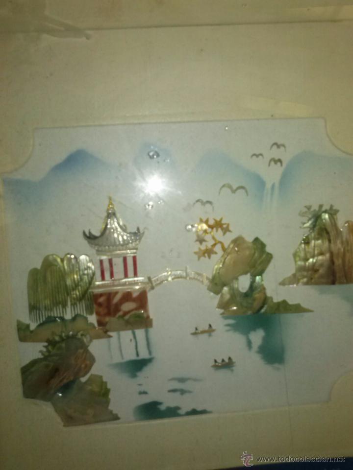 Arte: PANEL JAPONES EN MADRE PERLA - Foto 4