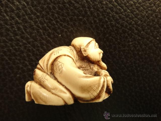 Arte: CURIOSA PIEZA POSIBLEMENTE NETSUKE - Foto 2