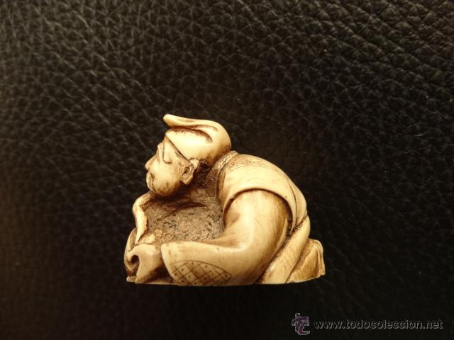 Arte: CURIOSA PIEZA POSIBLEMENTE NETSUKE - Foto 3