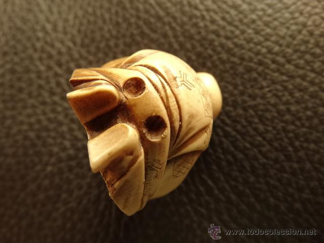 Arte: CURIOSA PIEZA POSIBLEMENTE NETSUKE - Foto 5