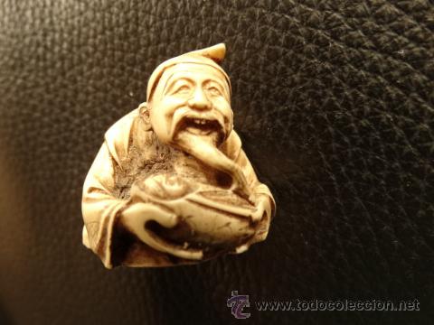 Arte: CURIOSA PIEZA POSIBLEMENTE NETSUKE - Foto 6