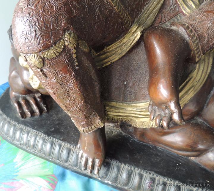 Arte: Diosa Kwan yin de bronce n&ordm; 1427 - Foto 18
