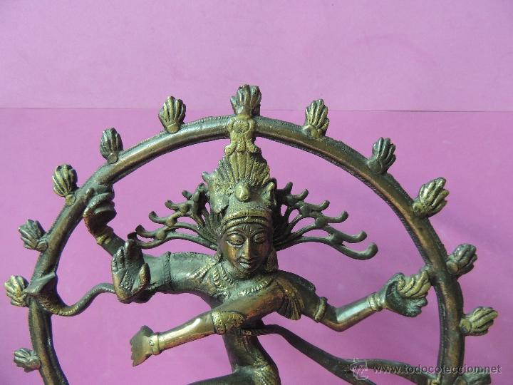 Arte: Dios Shiva en bronce n&ordm; 1440 - Foto 5