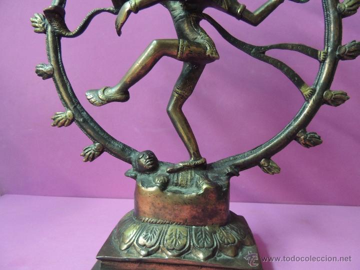 Arte: Dios Shiva en bronce n&ordm; 1440 - Foto 6