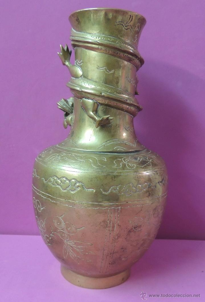 Arte: Jarr&oacute;n de bronce chino n&ordm; 1439 - Foto 3