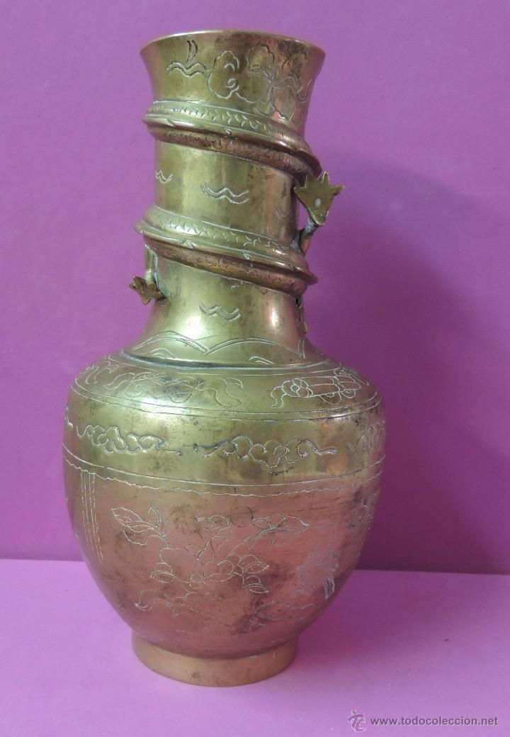 Arte: Jarr&oacute;n de bronce chino n&ordm; 1439 - Foto 4