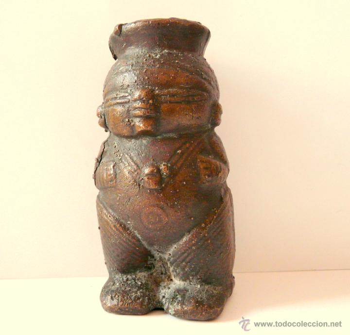 Arte: ARTEFACTO PRECOLOMBINO EN BRONCE - Foto 1