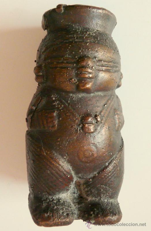 Arte: ARTEFACTO PRECOLOMBINO EN BRONCE - Foto 7