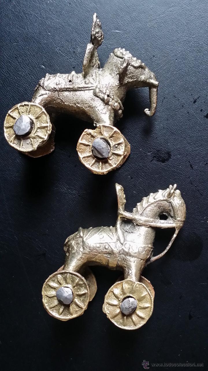 Arte: Figuras de bronce m&oacute;viles / INDIA - Foto 2