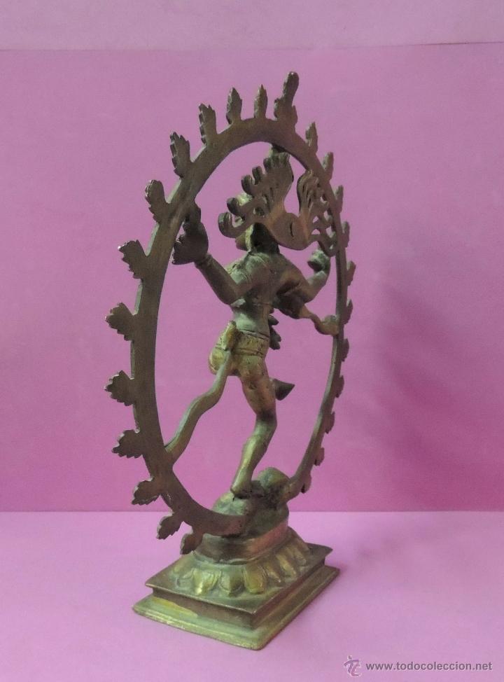 Arte: Dios Shiva en bronce n&ordm; 1563 - Foto 5
