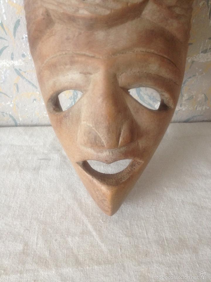 Arte: M&Aacute;SCARA &Eacute;TNICA EN MADERA - Foto 2