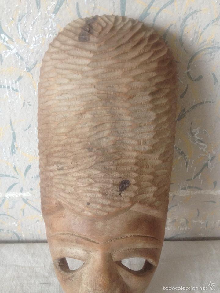 Arte: M&Aacute;SCARA &Eacute;TNICA EN MADERA - Foto 3