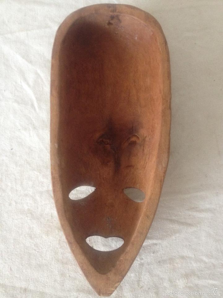 Arte: M&Aacute;SCARA &Eacute;TNICA EN MADERA - Foto 4