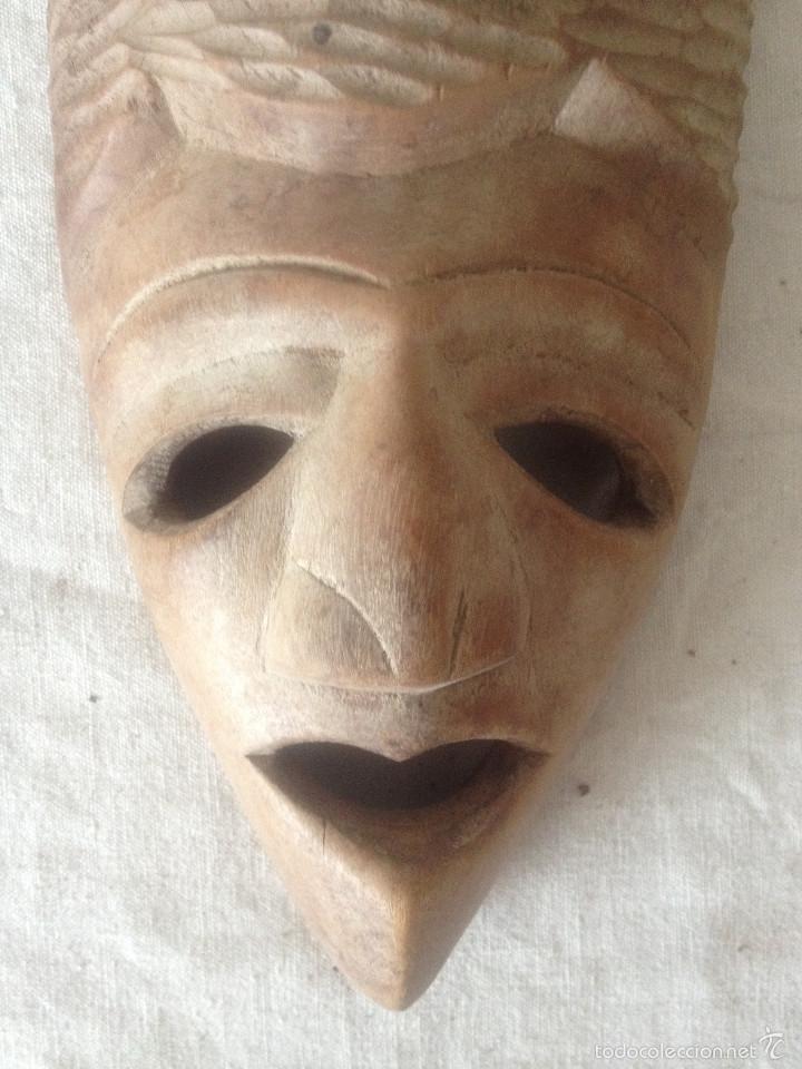 Arte: M&Aacute;SCARA &Eacute;TNICA EN MADERA - Foto 6