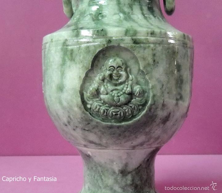Arte: Jarr&oacute;n chino de jade n&ordm; 1083 - Foto 6