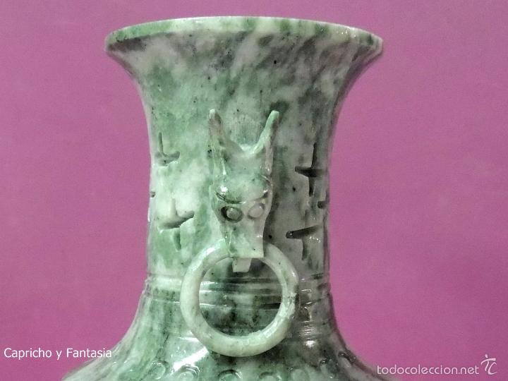 Arte: Jarr&oacute;n chino de jade n&ordm; 1083 - Foto 12
