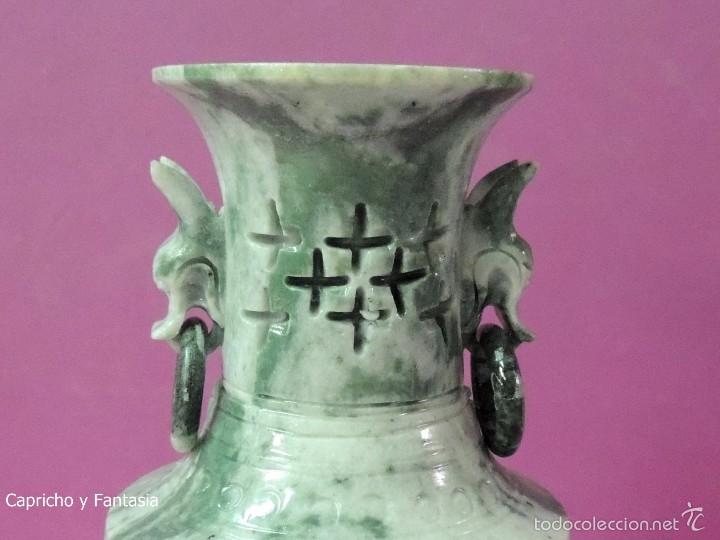Arte: Jarr&oacute;n chino de jade n&ordm; 1293 - Foto 12