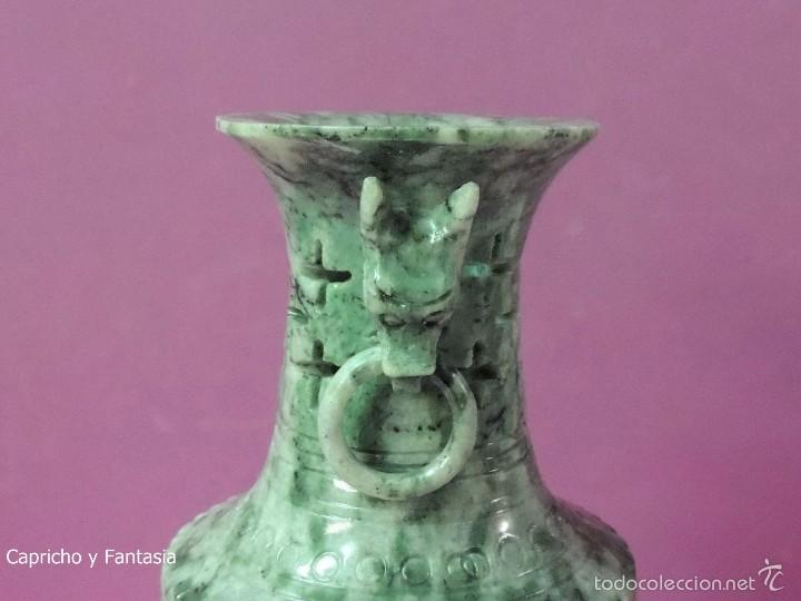 Arte: Jarr&oacute;n chino de jade n&ordm; 1117 - Foto 6
