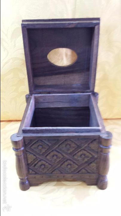 Arte: CAJA DE MADERA HIND&Uacute; - Foto 5