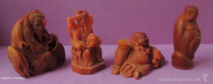 Arte: Cuatro figuras chinas n&ordm; 1643 - Foto 2