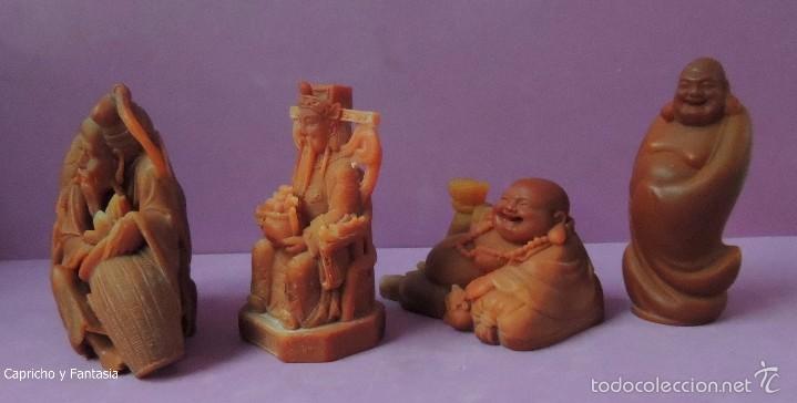 Arte: Cuatro figuras chinas n&ordm; 1643 - Foto 6