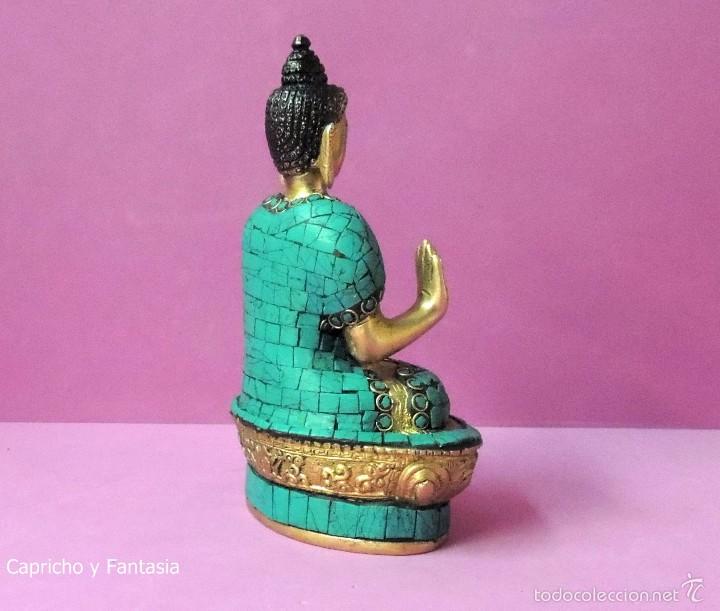 Arte: Buda de bronce n&ordm; 1658 - Foto 6