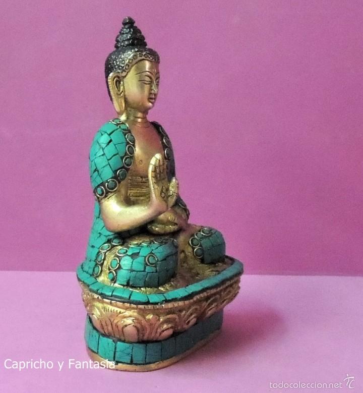 Arte: Buda de bronce n&ordm; 1658 - Foto 7