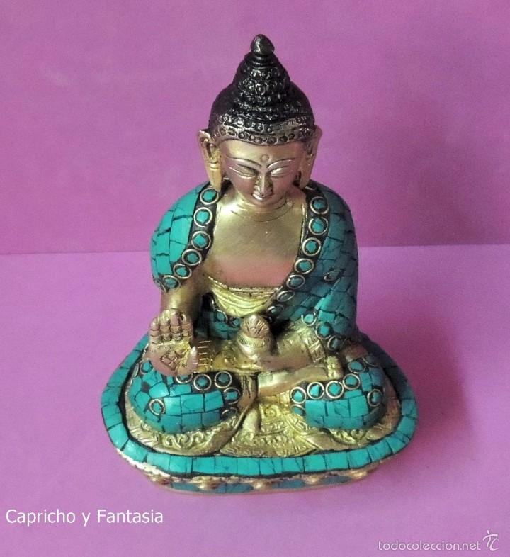 Arte: Buda de bronce n&ordm; 1658 - Foto 9